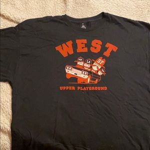 Upper Playground Men’s XXL “West” T Shirt